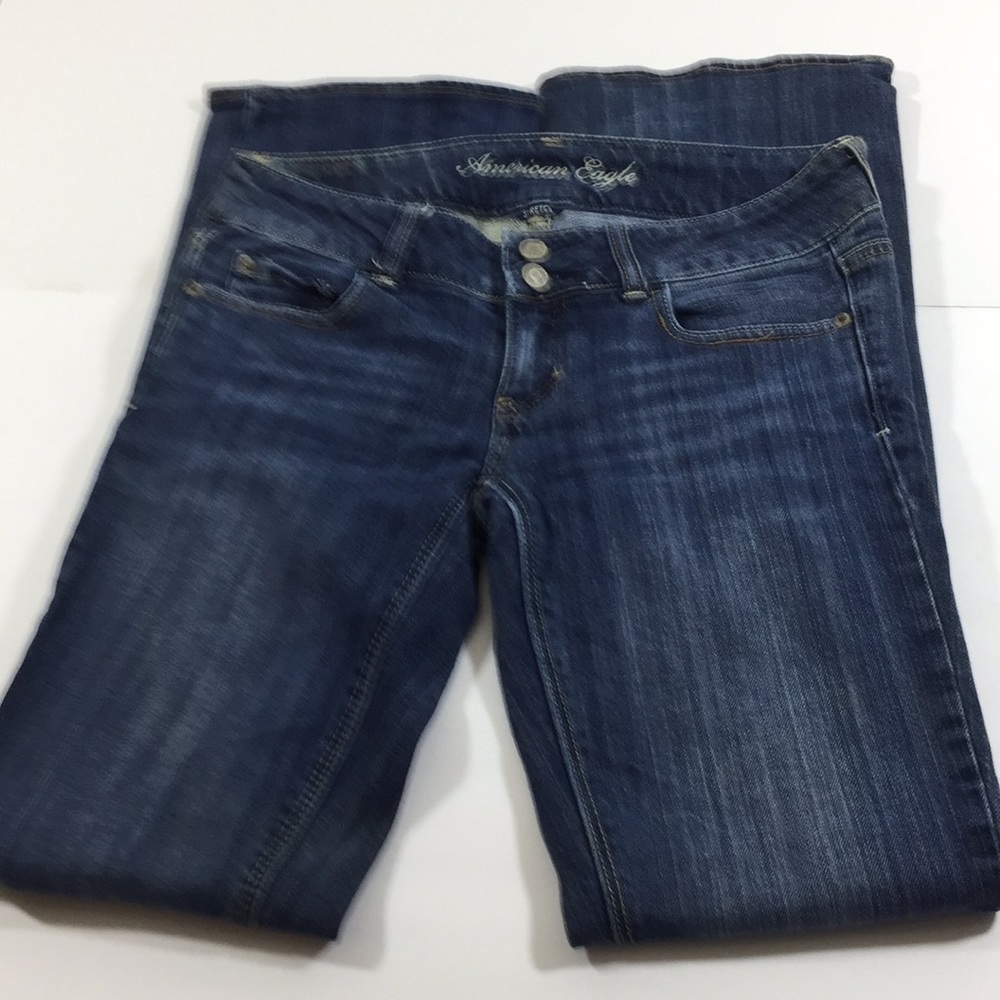 American Eagle Stretch Jeans Size 2 Reg - Picture 2 of 8
